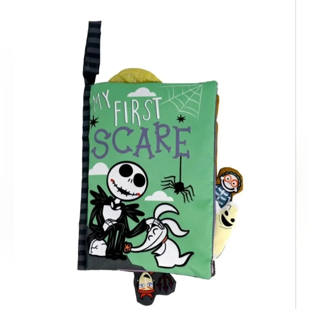 New Disney Baby Nightmare Before Christmas Baby Infant My First Scare Soft Book